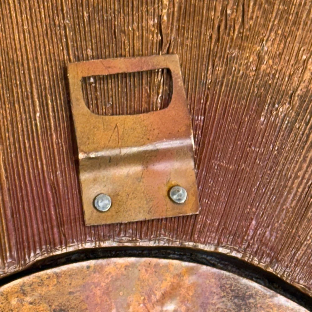 Artisan Mid-Century and South American craftsmanship 💙 Hand-etched Mirror